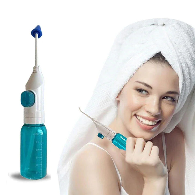 POWER FLOSS Manual 2-in-1 Dental and Nasal Rinse Tool