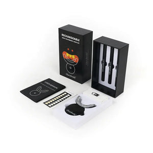 GLORY Teeth Whitening Kit with LED Light and Gel