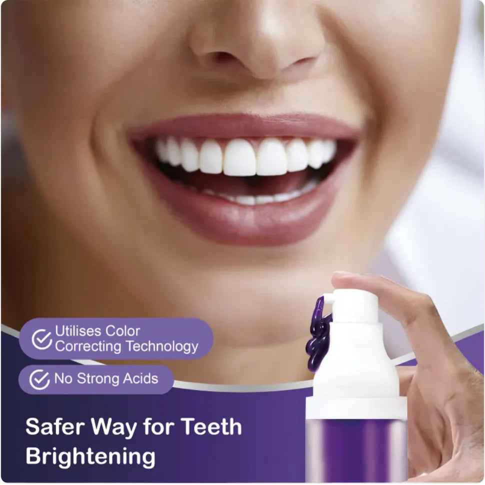 SmileEase V34 Purple Teeth Whitening Toothpaste