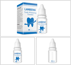 Teeth Whitening Rinse and Powder for Stains