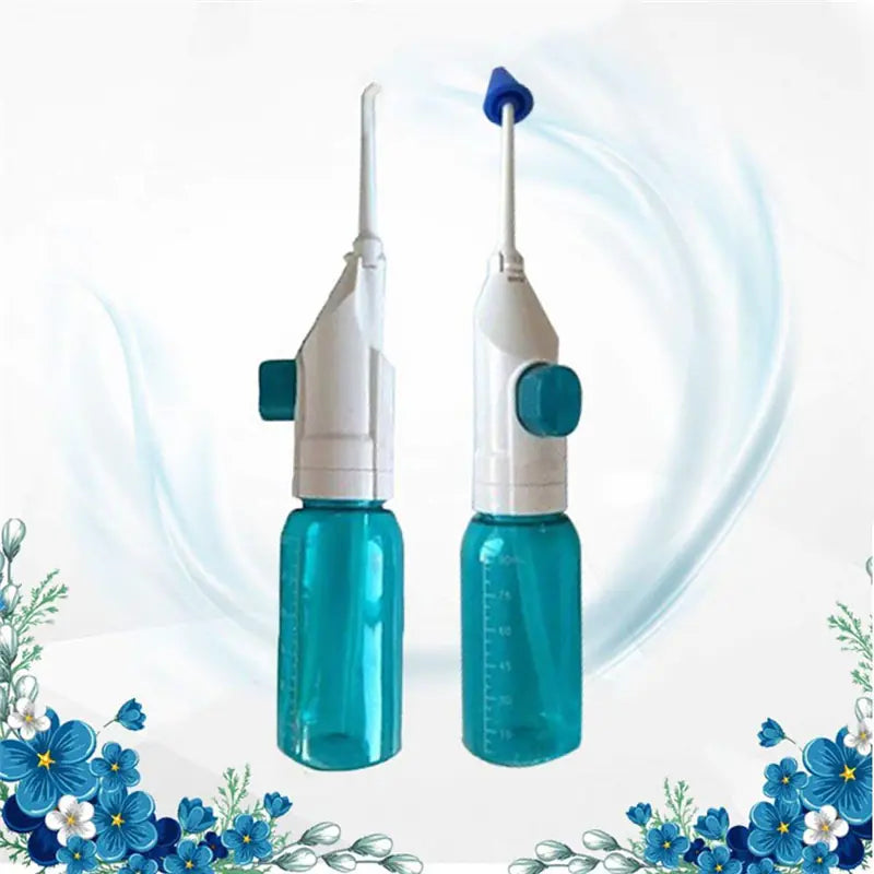 POWER FLOSS Manual 2-in-1 Dental and Nasal Rinse Tool